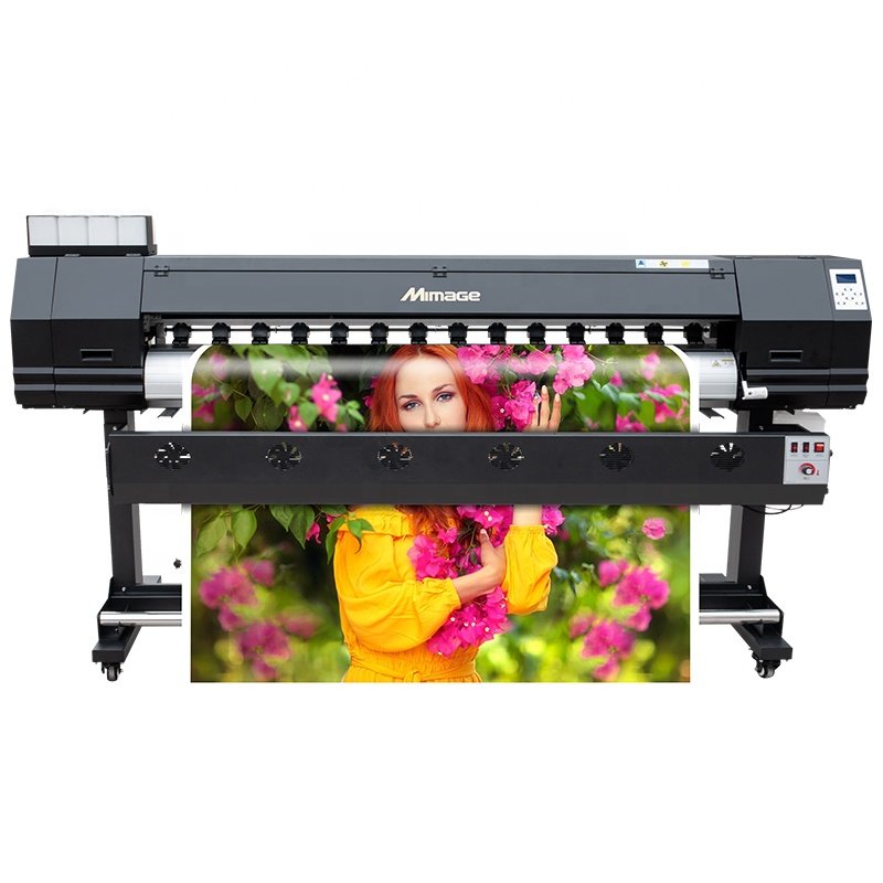 Mimage 1.6m/1.8m/2.5m/3.2m flex banner/wallpaper outdoor advertising inkjet printer large format printer with DX5 XP600 head