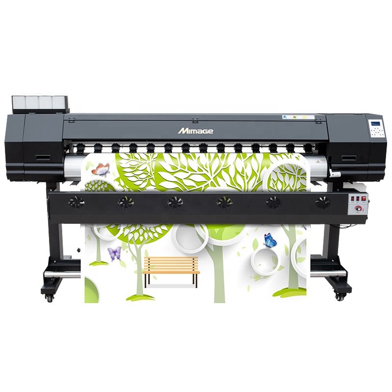 Mimage 1.6m/1.8m/2.5m/3.2m flex banner/wallpaper outdoor advertising inkjet printer large format printer with DX5 XP600 head