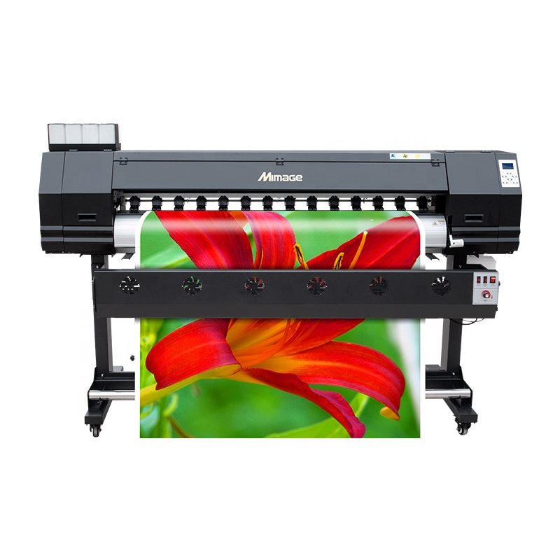Mimage 1.6m/1.8m/2.5m/3.2m flex banner/wallpaper outdoor advertising inkjet printer large format printer with DX5 XP600 head
