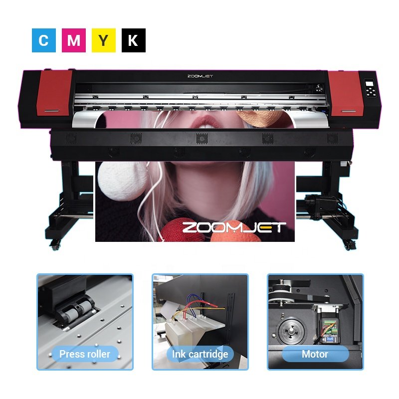 Zoomjet 1.6m/1.8m 6ft sublimation printer t-shirt printing machine Large Format Printing Machine sublimation paper machine