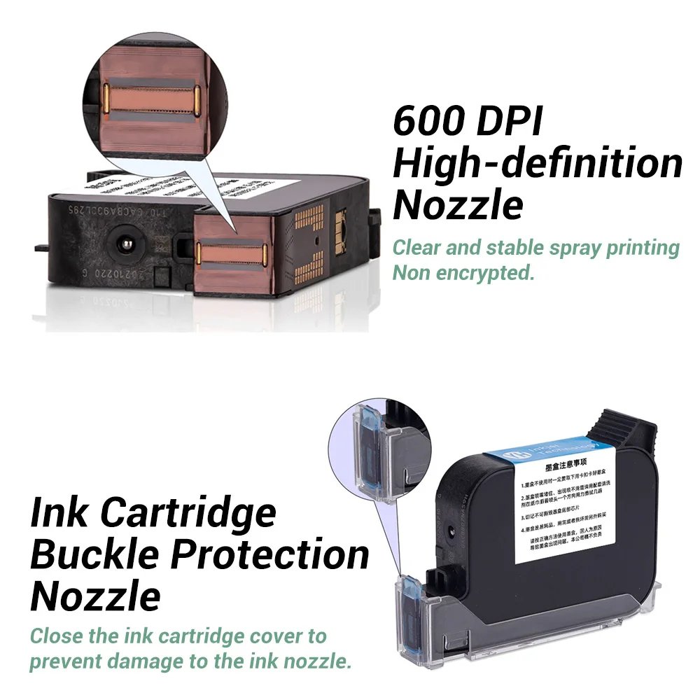 Handheld Inkjet Printer Kit Expiry Date Logo Portable Printer Touch Screen Printing Machine Plastic Glass Bottle Line printing