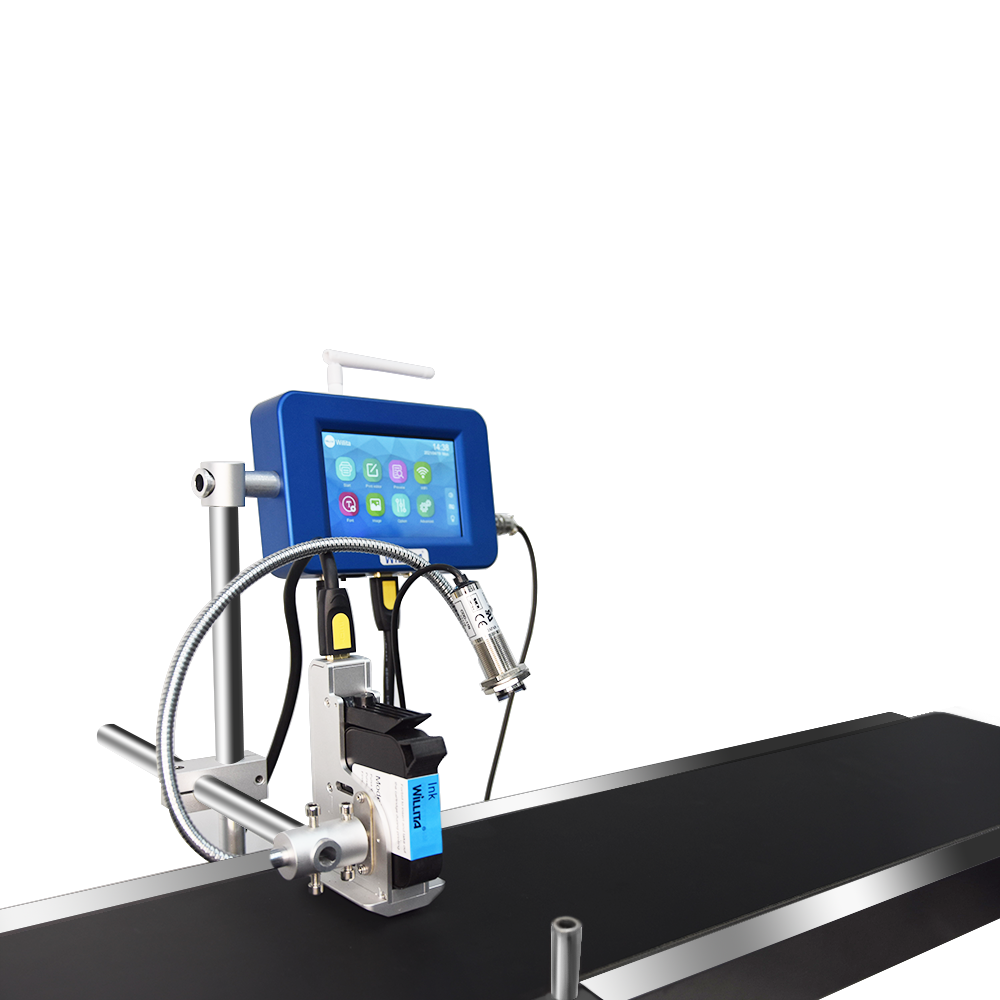 Best sell fast dry ink online expiry date QR batch code coding watermark machine for carton
