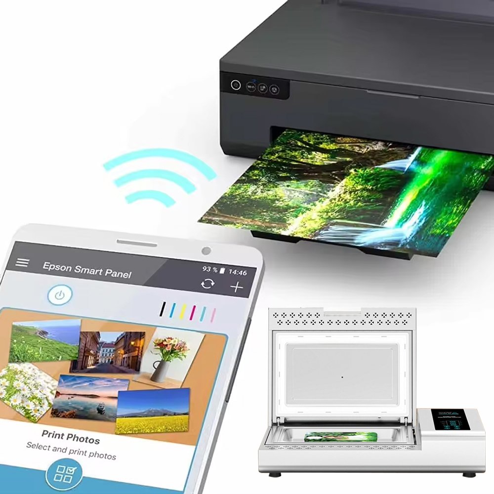 New original L18050 L18058 inkjet printer A3+ size 6 colors CMYKcm high speed USB/WIFI driver wholesale price