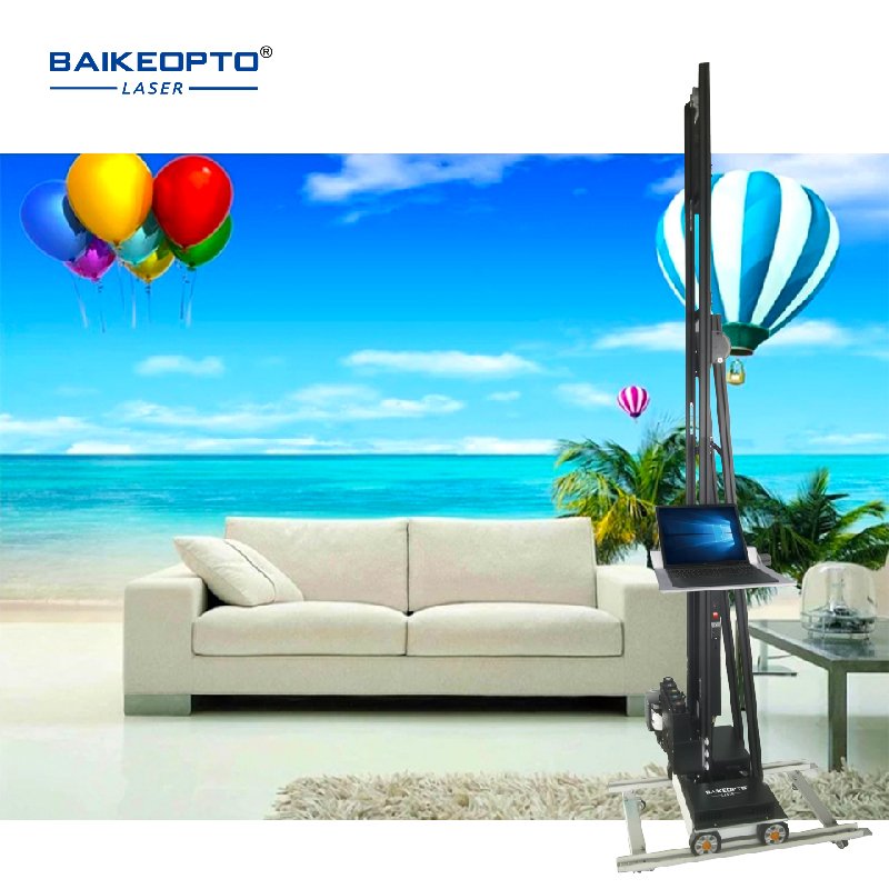 DX7 Five Color Automatic 3d 5d 6d Effect Vertical Wall Inkjet Printer Wall Floor Printers Direct To Wall Painting Machine