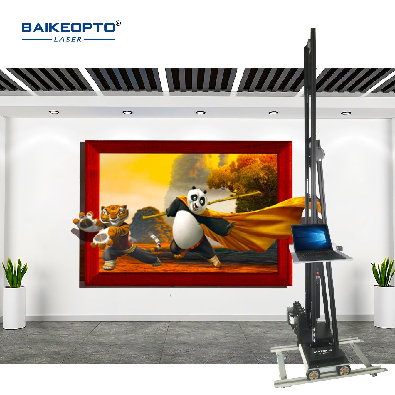 DX7 Five Color Automatic 3d 5d 6d Effect Vertical Wall Inkjet Printer Wall Floor Printers Direct To Wall Painting Machine