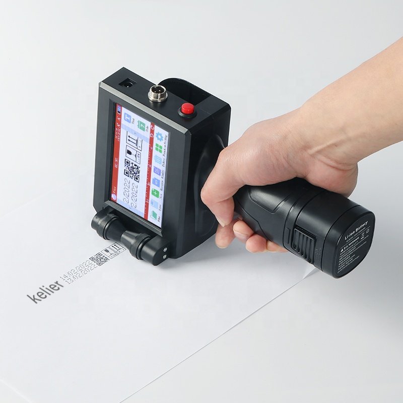 Kelier New type industrial ink jet printer inkjet printer date code logo laser jet printer