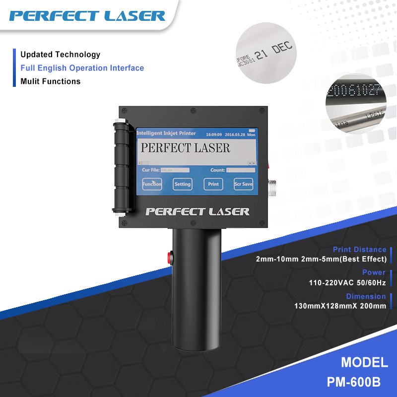 Perfect Laser Automatic Continuous Industrial Number/Batch QR Code/Date paper wood Plastic Inkjet Printing Printer Machine price