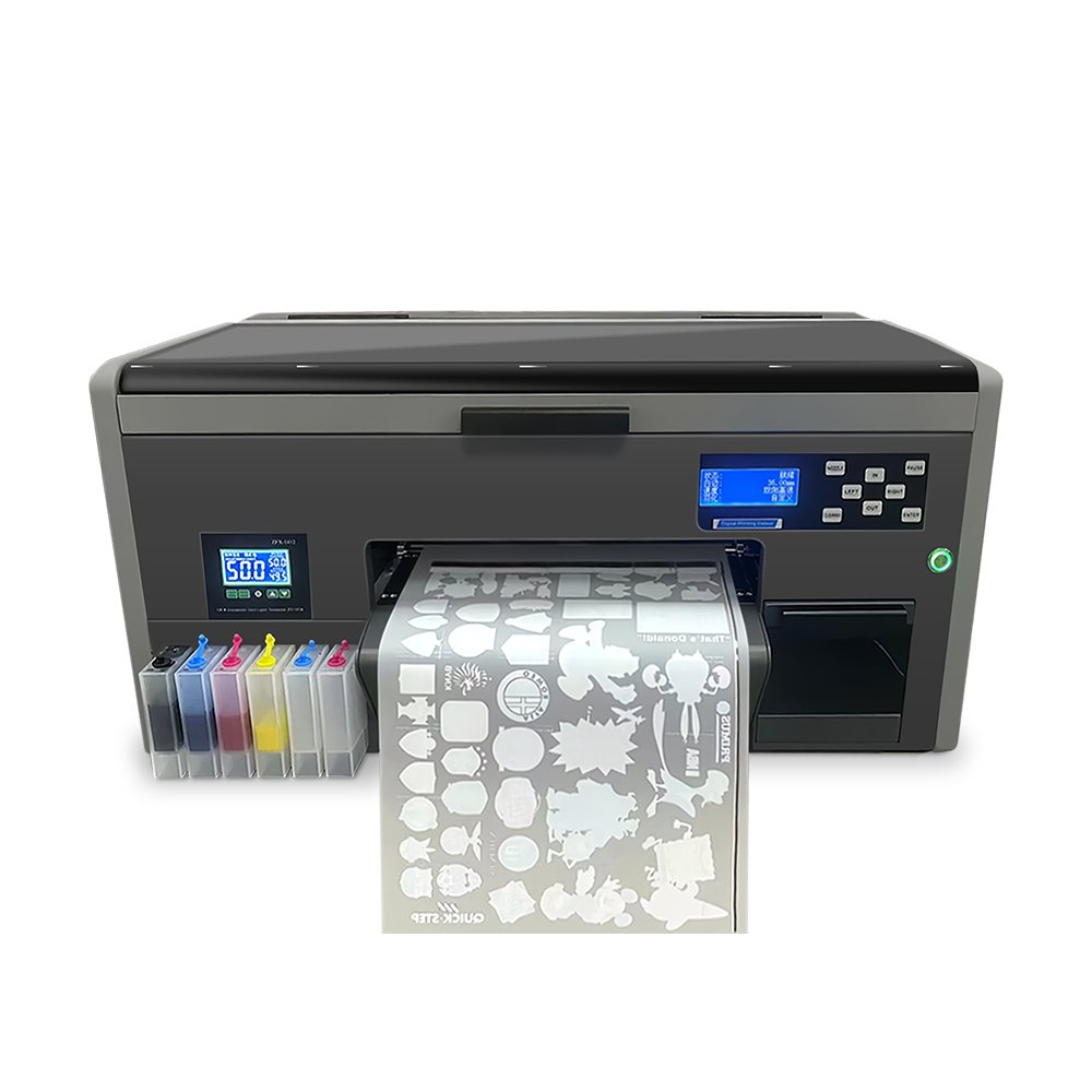 4pcs I3200 Print Head T-Shirt PET Film DTF Printer Roll to Roll High Speed DTF Printer Printing Machine With Powder Shaker