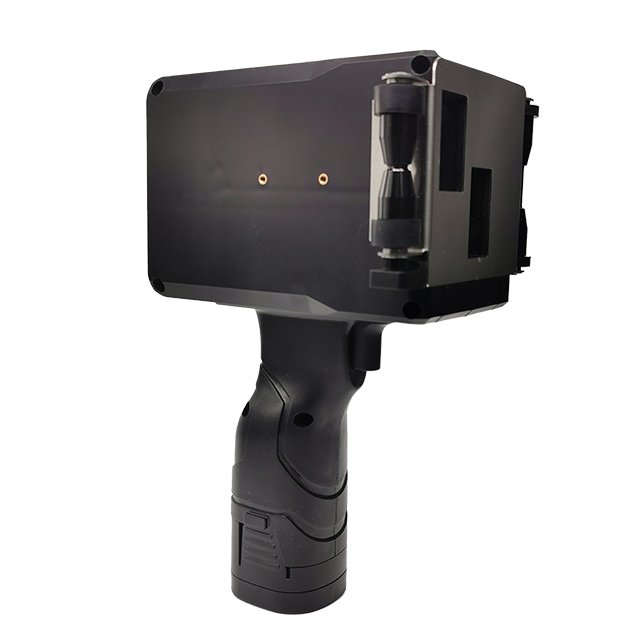 Easy to Handle Large Character Handheld Inkjet Printers On Metal Sheet