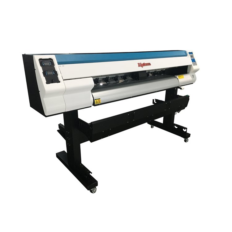 Audley good price 1.3m digital eco solvent inkjet printer machine for vinyl sticker with I3200 xp600 printhead