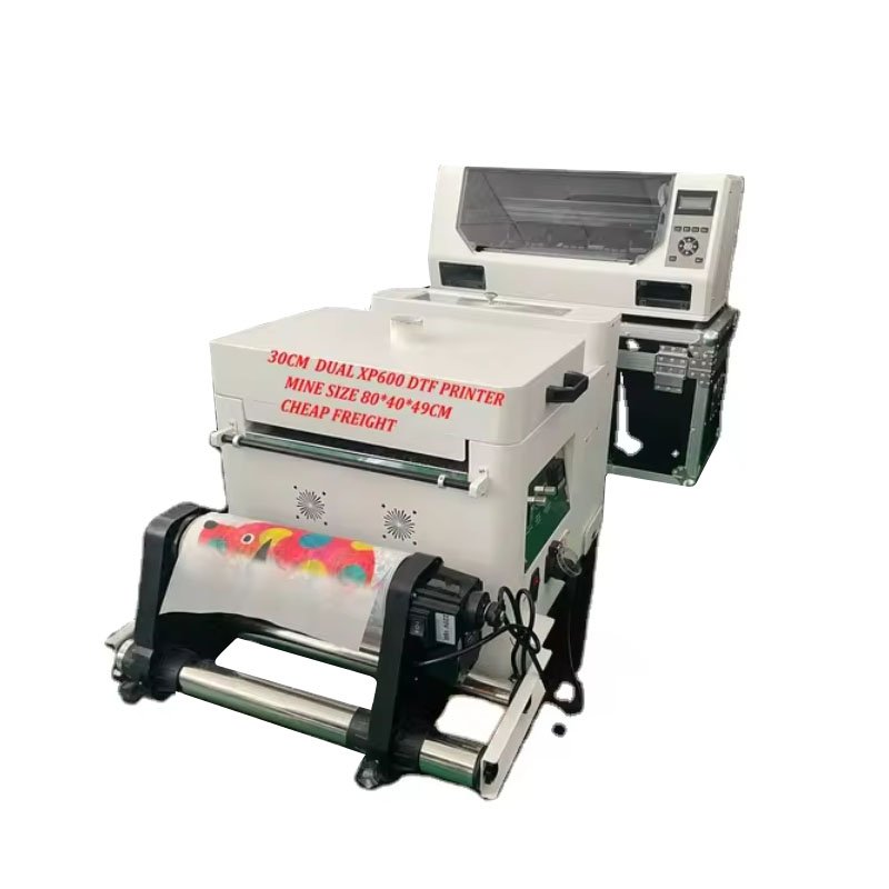 XP600 single-head printer Machine A3 30cm pigment Ink for T-Shirt cloth printing sublimation Inkjet Printer For EPSON
