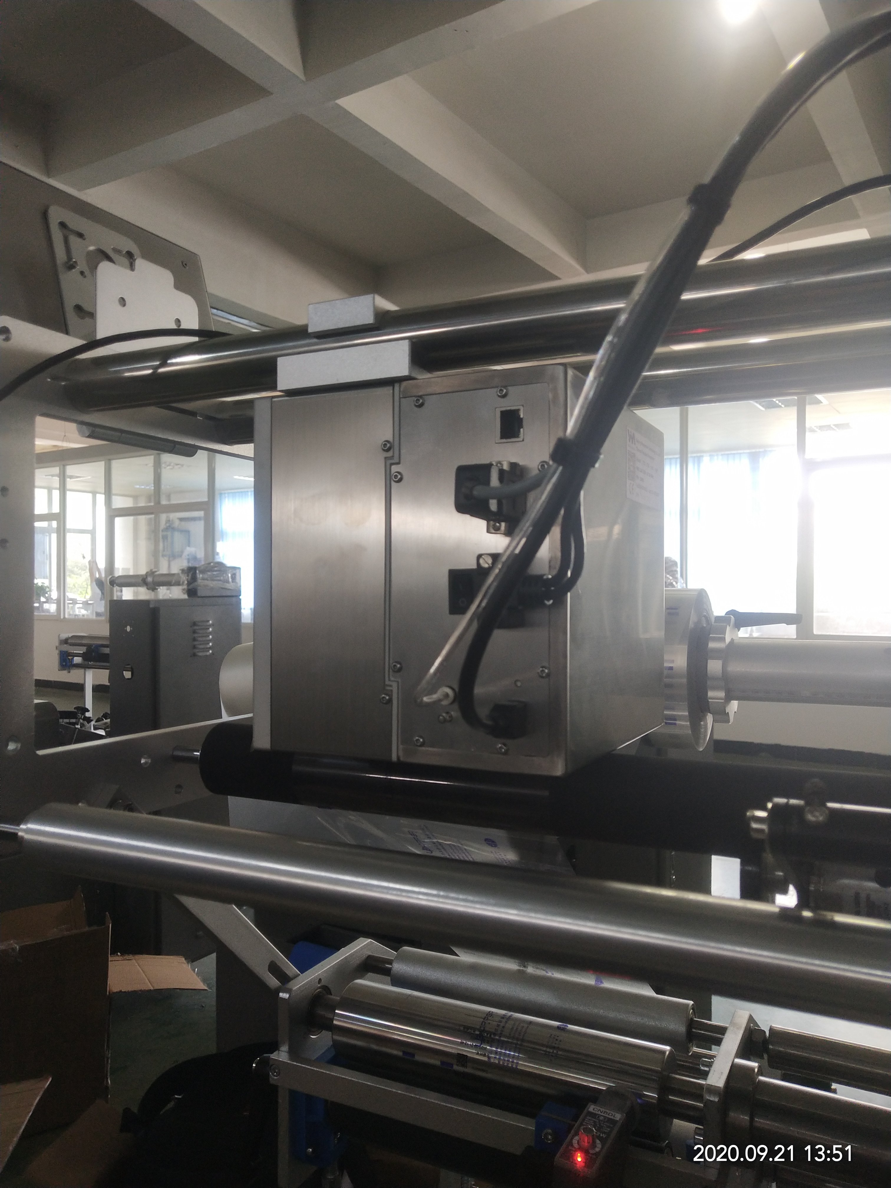 Printer Online Thermal Inkjet Printer Food Packaging Logo Printer Paper Cup Printing for flow packing machine