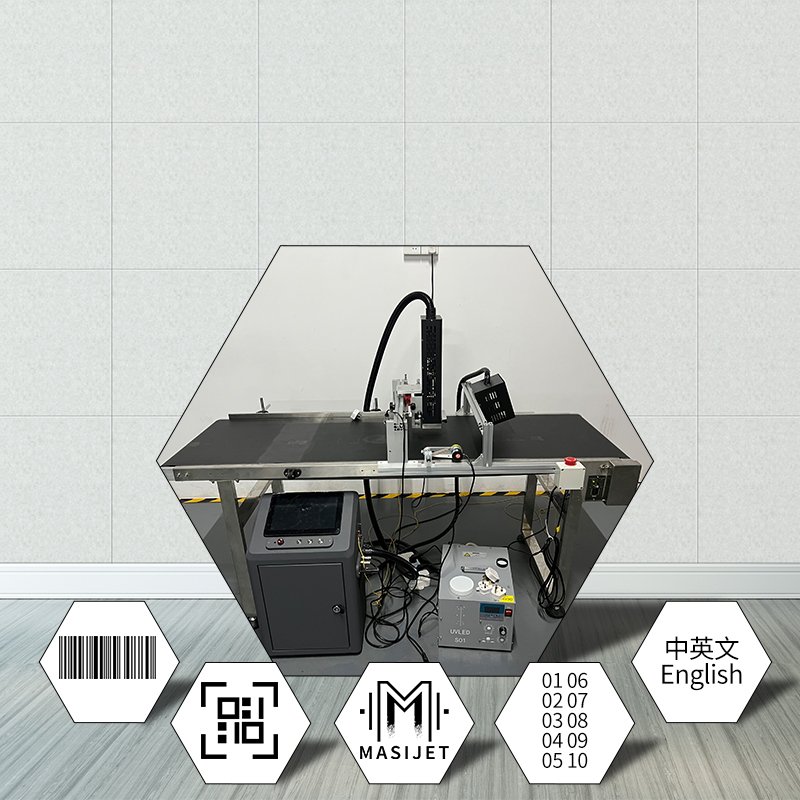 Fully Automatic Assembly Line UV Inkjet Printer Wide Width Cloth print Customizable Height 1-71.8mm Card print