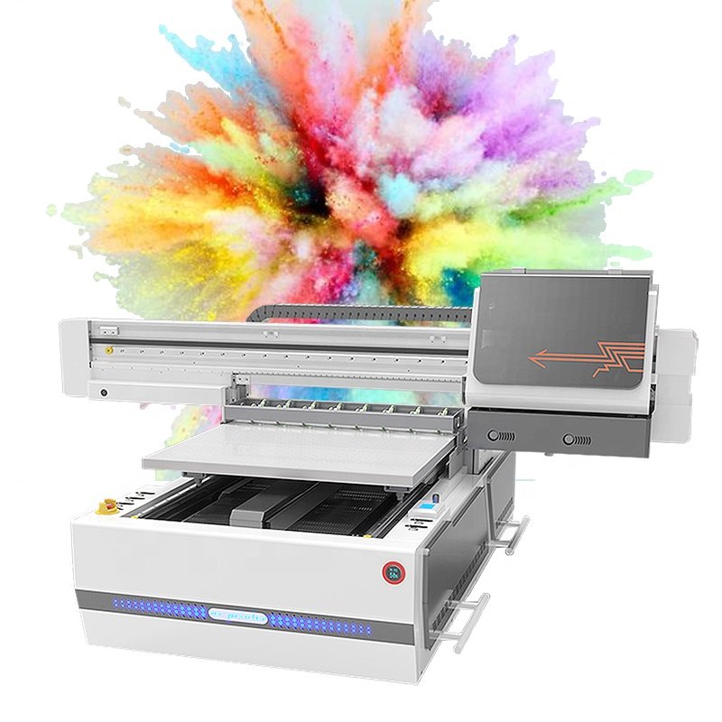 Factory price inkjet digital printer multifunctional I3200/ xp600 UV dtf printer canvas ceramic tile acrylic printing machine
