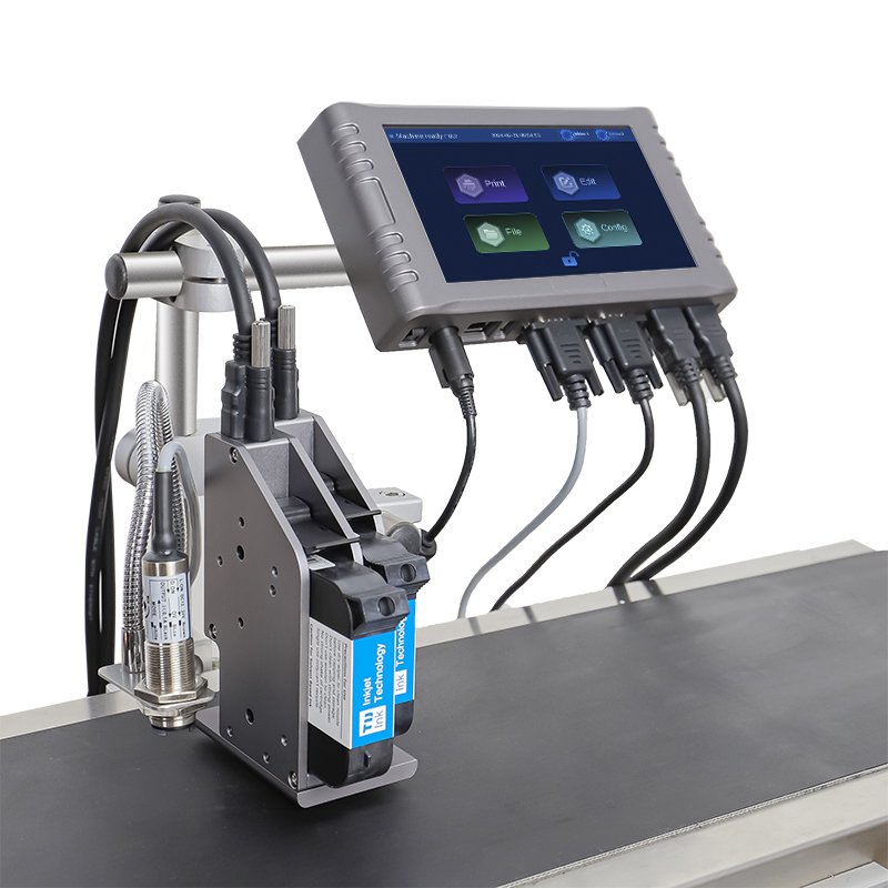 Factory Price CODPAD TIJ T260E Single/Double Print Head Thermal Inkjet Printer New Online Expiry Date Qr Code Printing Machine