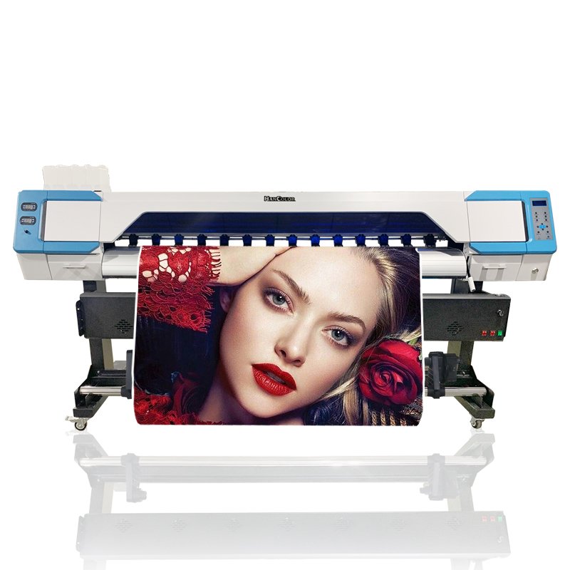 new outdoor printing large vinyl printer character sticker paper PVC card inkjet printer roll digital sublimation plotter