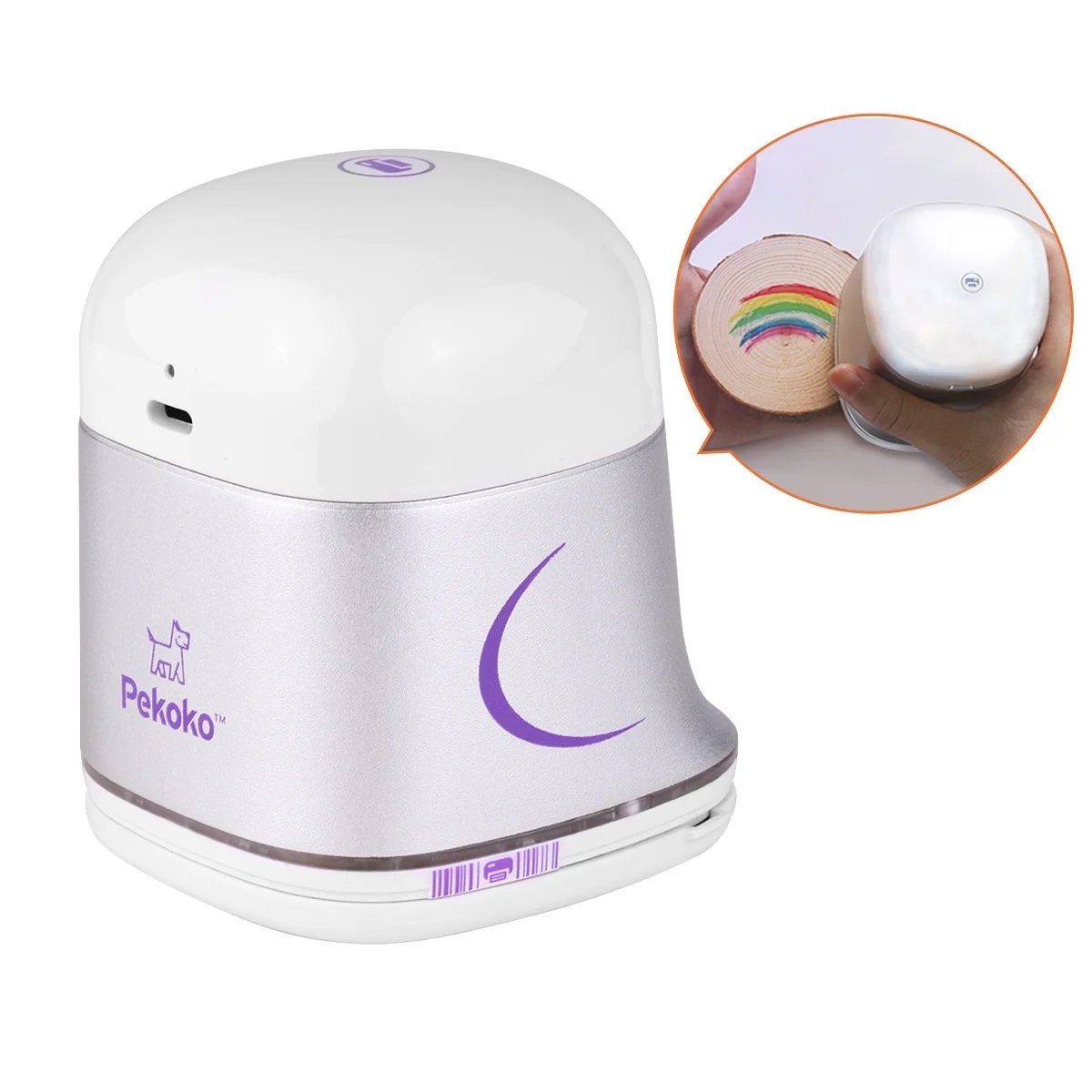 Portable Handheld Color Inkjet Printer 1200dpi Wireless Smartphone Label Printer For Customized Text Barcode QR Code
