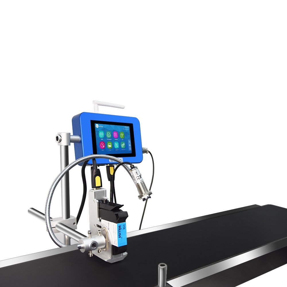12.7MM Online Thermal Inkjet Printer QR Barcode Date Number Logo Inkjet Printer