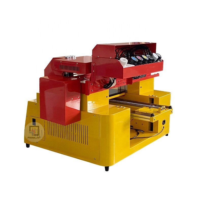 Hot Selling A3 Plus LED UV Printing Machine Direct to All Materials High Resolution Varnish Effect Flatbed UV Printer A3