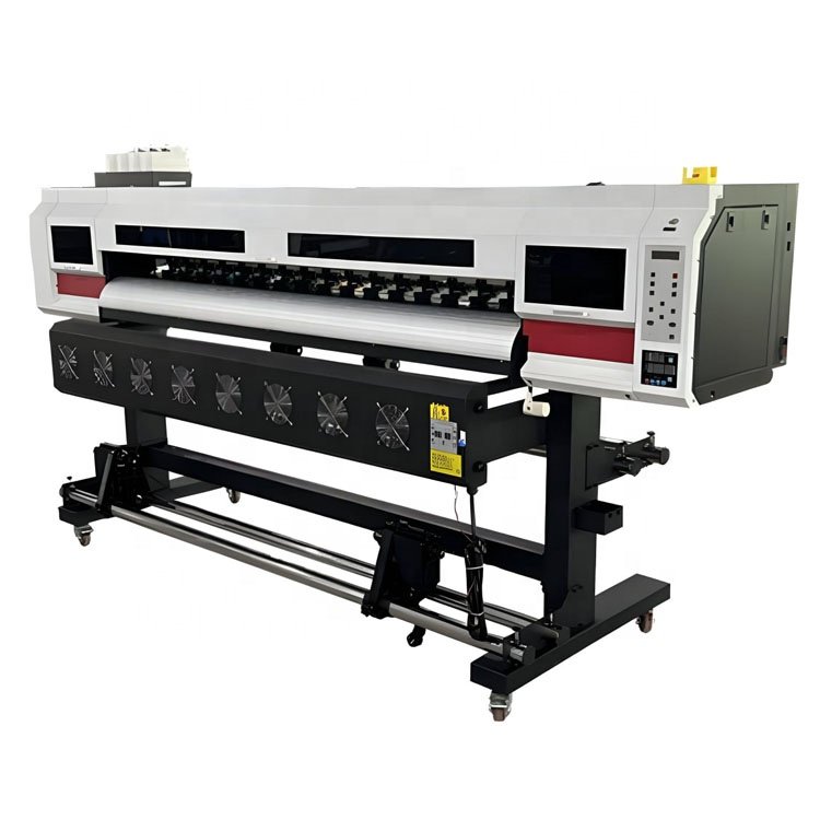 Wide format fabric sublimation printing machine i3200 i1600 print head 1.8m eco solvent printer digital printer inkjet printer