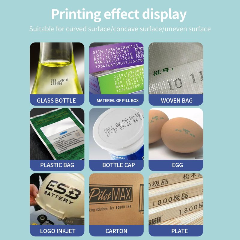 Factory Direct Sale Mini Handheld Continuous Inkjet Printer Small Character Inkjet Printer