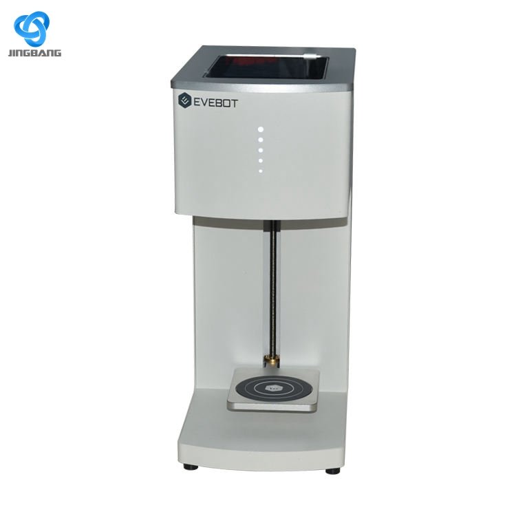 Top sale evebot 3d latte art machine automatic 3d latte art small printer for coffee cups inkjet printers coffee