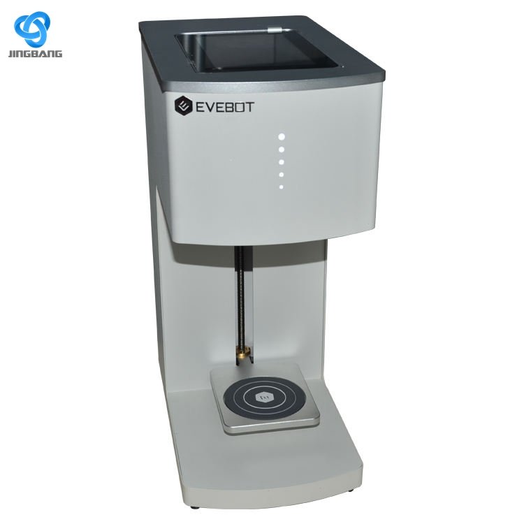 Top sale evebot 3d latte art machine automatic 3d latte art small printer for coffee cups inkjet printers coffee