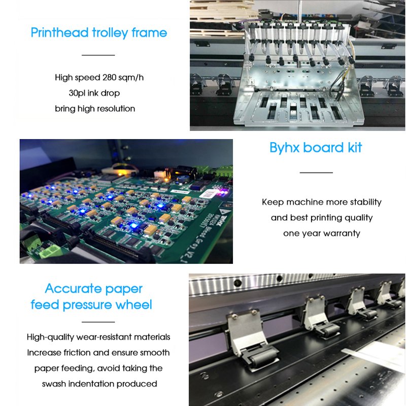 3.2m 512i Solvent Inkjet Printer with 4/8pcs 512i 30pl Printhead High Productivity Flex Banner Car Sticker Printing Machine