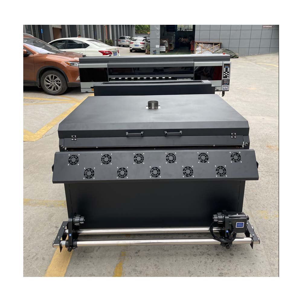 60 wide 4 print heads heat transfer printing machine PET film white inkjet printer t shirt digital inkjet DTF printer