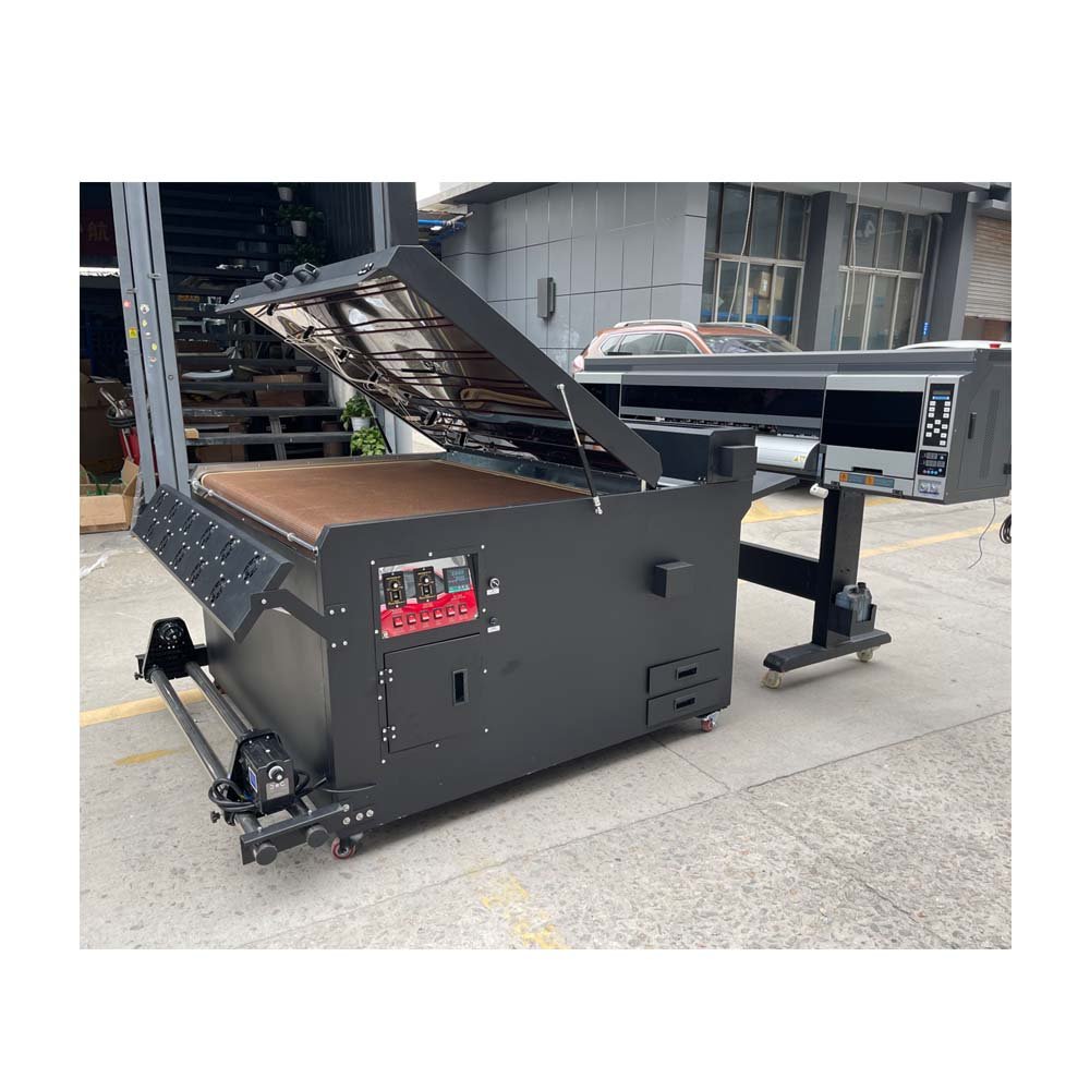 60 wide 4 print heads heat transfer printing machine PET film white inkjet printer t shirt digital inkjet DTF printer