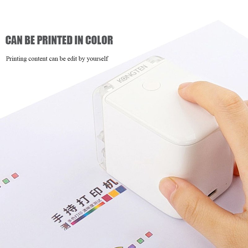 DIY Color Handheld Inkjet Printer expiry date printing machine