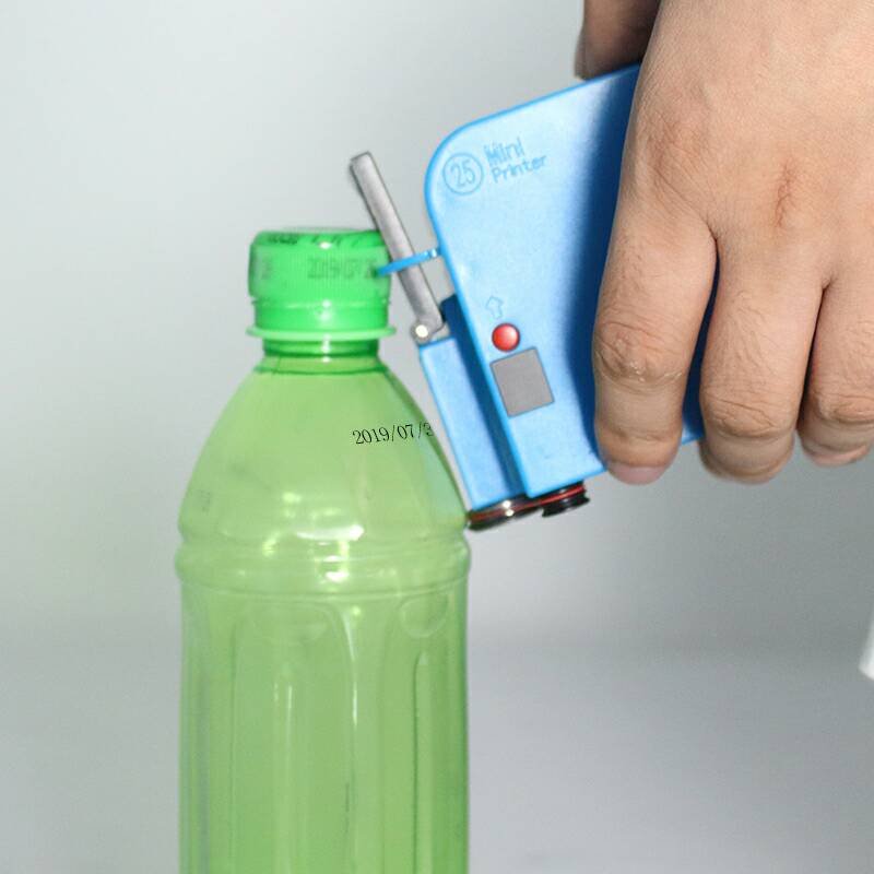 12.7mm Height Mini Handheld Inkjet Bottle Printing Machine
