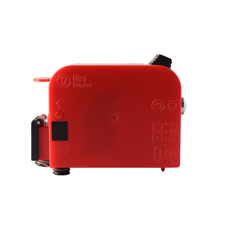 12.7mm Height Mini Handheld Inkjet Bottle Printing Machine