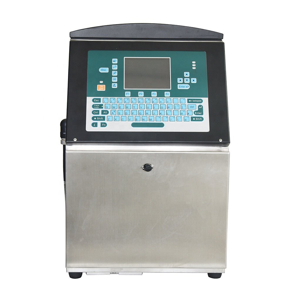 NY-1830 continuous inkjet printer date coding machine for pet bottle batch expiry code printing labeling production line