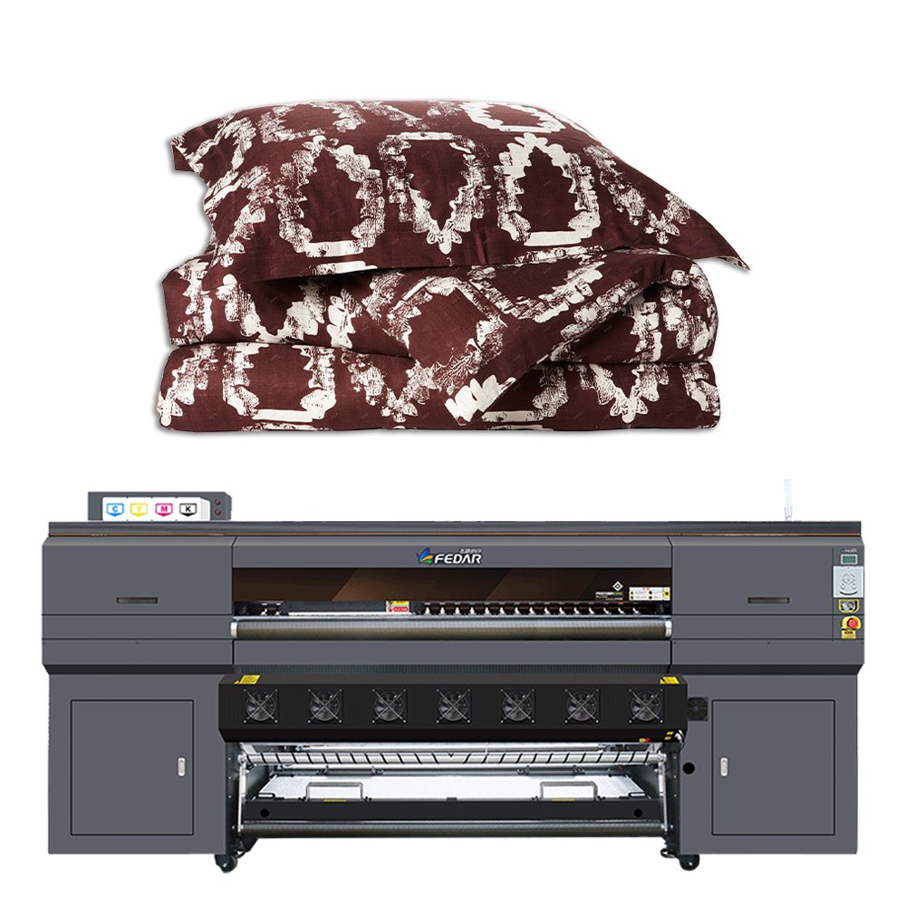 Automatic High-Speed Thermal Inkjet Sublimation Printer Easy to Operate Flatbed Plate Type Thermal Transfer Paper Printer