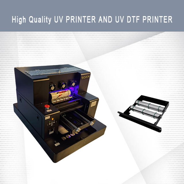 Multicolor 30cm uv Dtf Printer Dtf UV Flatbed Inkjet Flatbed Printer uv dtf 30cm Film Sticker Printer Machine