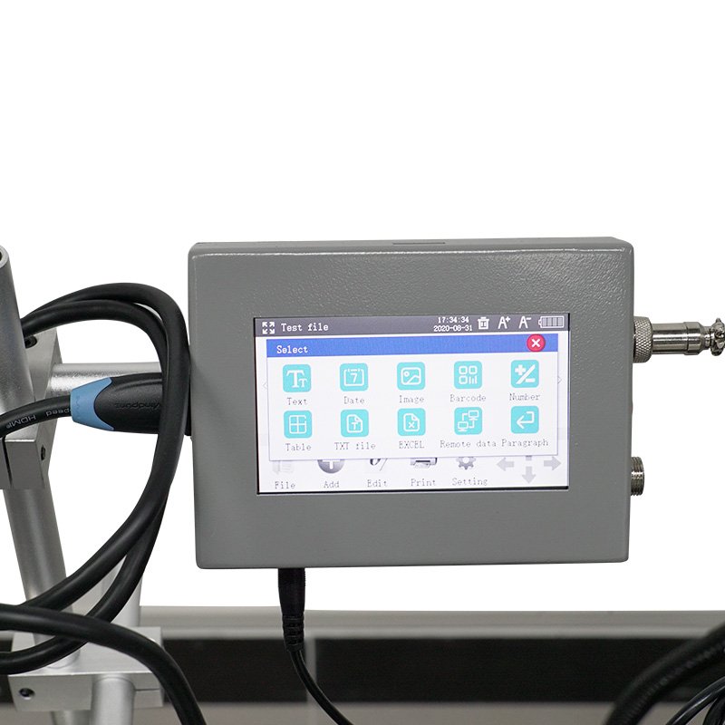 Weilijet OEM Automatic Thermal Inkjet Printer for Beverage Bottles 12.7mm/25.4mm New Condition with Discount Inkjet Printer