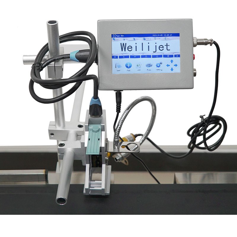 Weilijet OEM Automatic Thermal Inkjet Printer for Beverage Bottles 12.7mm/25.4mm New Condition with Discount Inkjet Printer