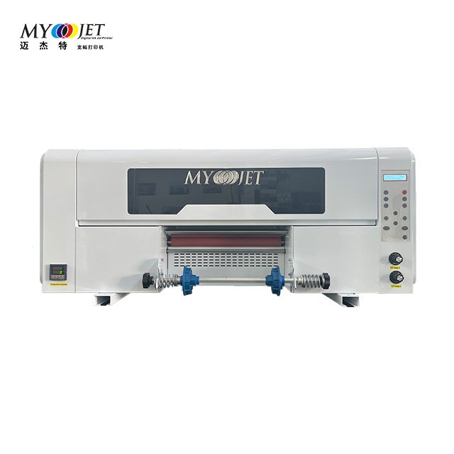 MYJET Crystal Sticker Transfer Film Printer Pet Film Label Printing A B Film Dtf Uv Printer For Various Material Surfaces