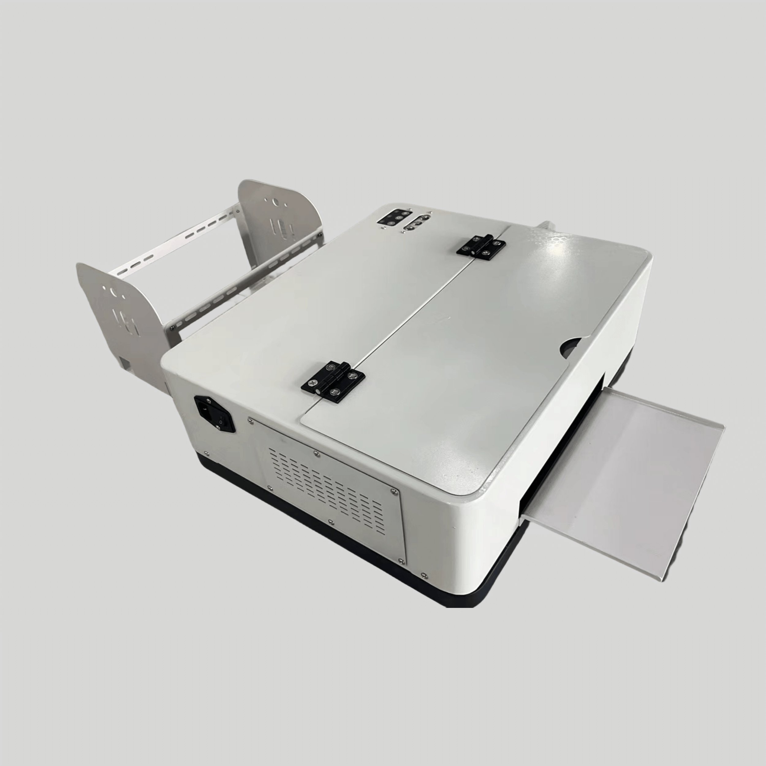 A4 size paper labels digital inkjet printers roll to roll with open storage shelf