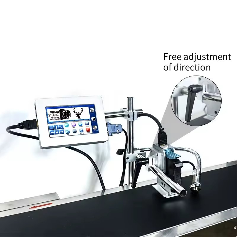 High Definition Multilingual Online Inkjet Printer digital label Logo Date Batch Number tij Coding Inkjet Printing Machine