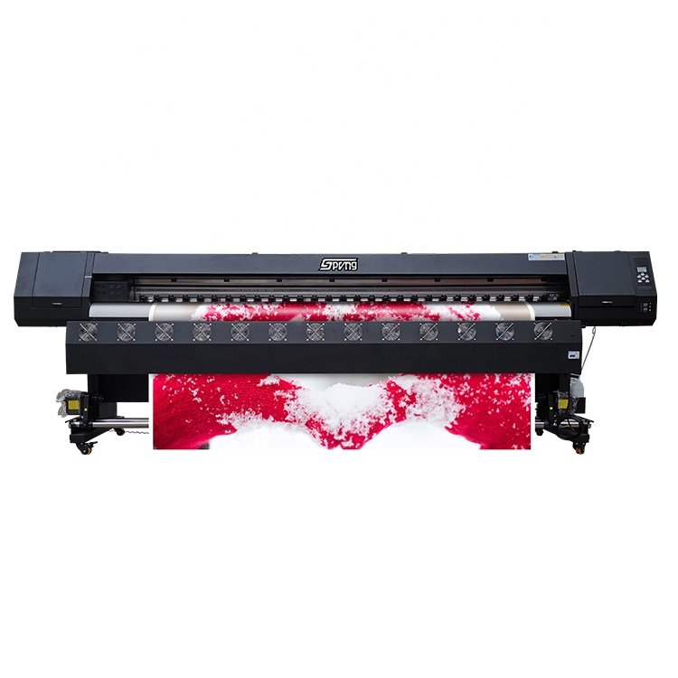 Spring factory hot sale 10ft 3.2 meter eco solvent printer with two dx5/xp600/dx7/4720 head use for wall paper pp poster vinyl