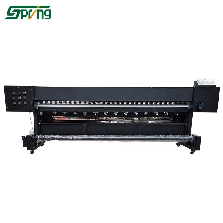 Spring factory hot sale 10ft 3.2 meter eco solvent printer with two dx5/xp600/dx7/4720 head use for wall paper pp poster vinyl