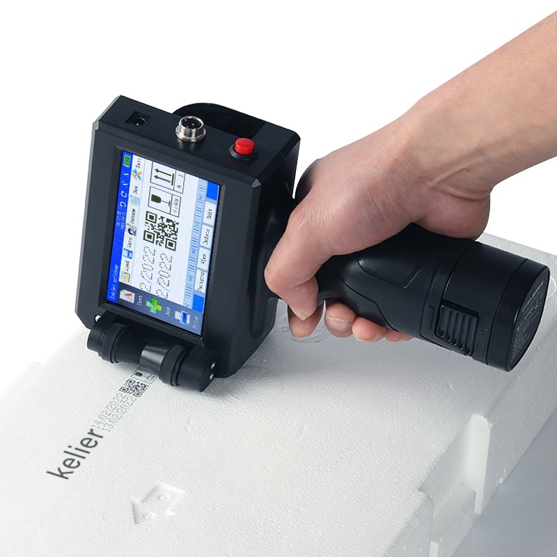 Foofon 12.7mm high speed inkjet printer coding machine industrial inkjet coding printer