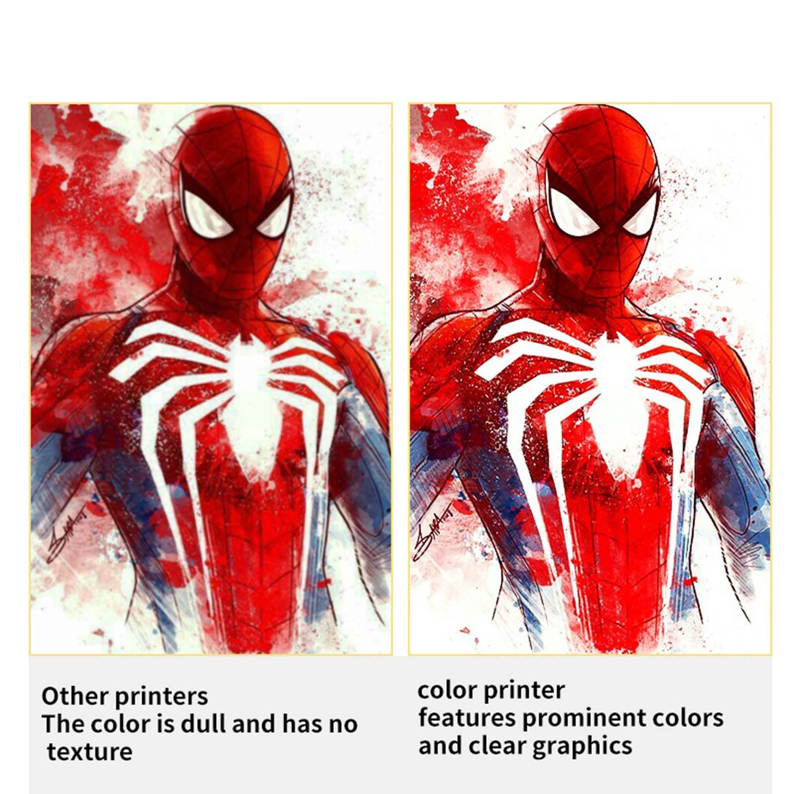 A1UV printer 3D relief effect for printing white color varnish and six color printing. Multi functional integrated uvdtfprinter