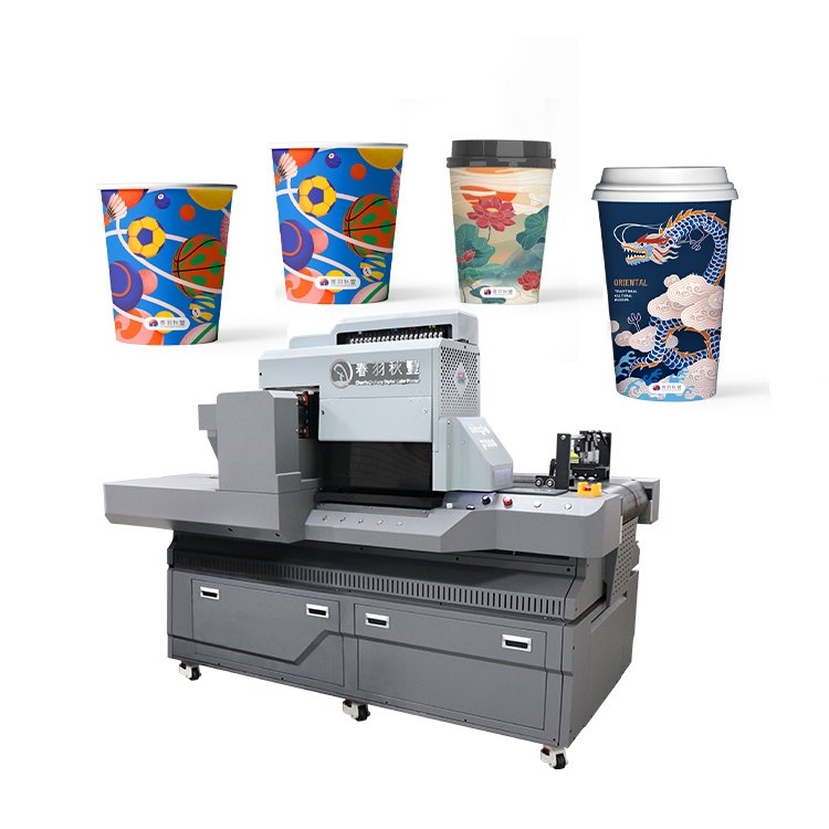 Spring Y Printer Single Pass UV Printer Flat Bed Printing Machine Pizza Box Digital Direct Packaging Printer