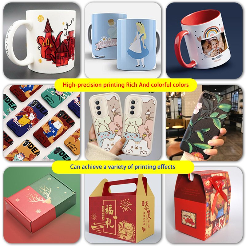 Easy operate 3040 A3 size uv flatbed printer for Phone Cases Wood Glass acrylic printing machine With Varnish Effect