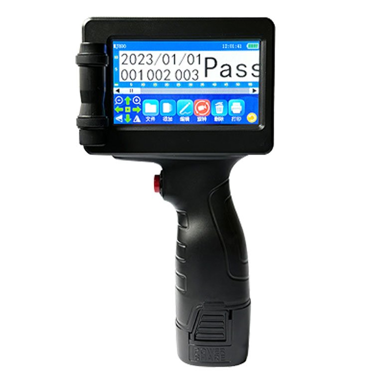 25.4 mm diameter handheld inkjet printer production date two-dimensional code inkjet printer