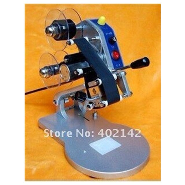 Cheapest hot stamp batch ribbon handheld production date best date coder printing machine
