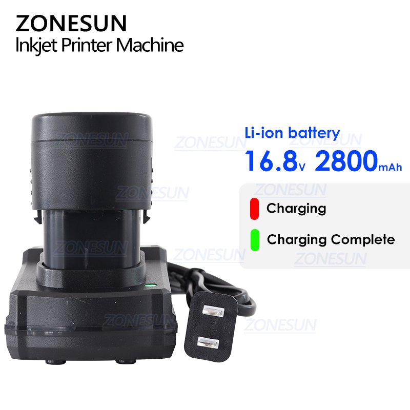 ZONESUN ZS-HIP127 Touch Screen Handheld Intelligent USB Inkjet Printer Coding Machine For Carton Rubber Metal Expiry